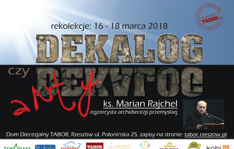 Rekolekcje „Dekalog czy antyDekalog?”