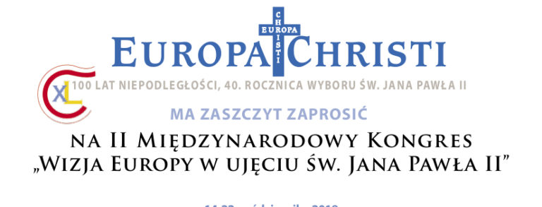 II Międzynarodowy Kongres Ruchu Europa Christi w Rzeszowie